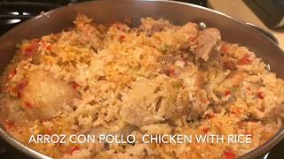 How to make Arroz con pollo Mexican Chicken with Rice [upl. by Chrysa580]