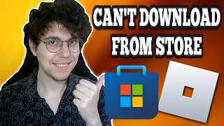 How To Fix Unable To Download Roblox From Microsoft Store [upl. by Spark107]