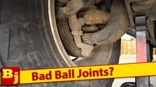 Bad Ball Joints How to Tell [upl. by Haliak14]