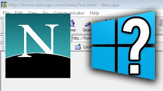 Running Netscape Navigator on Windows 10 [upl. by Lewie203]