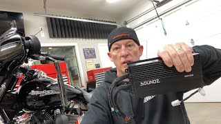 Soundz Bagger Audio SystemHarley Install Day [upl. by Nyasuh]