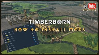 How to install Timberborn mods  Timberborn [upl. by Yemarej]