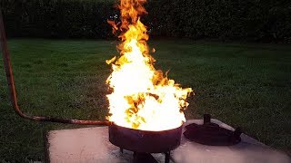 Awesome Waste Oil Burner  Simple Homemade Design  Easy Build [upl. by Flight433]