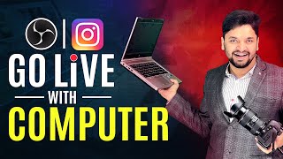 How To Go Live on Instagram from Computer  How To Live Stream On Instagram With PC or Laptop [upl. by Leahcim276]