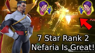 7 Star Count Nefaria Unduped And Sig 20 Gameplay  Marvel Contest Of Champions [upl. by Palmore]