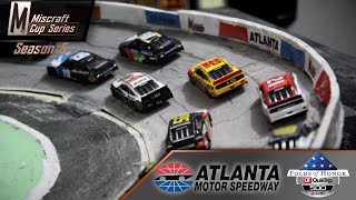 NASCAR StopMotion Miscraft Cup Series  S5 Finale  Atlanta [upl. by Igenia]