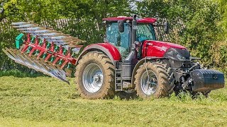 CASE IH Optum  Fendt 724 Traktor  Kverneland 2500 Pflug  Pflügen  Produktvideo  AgrartechnikHD [upl. by Ayotaj]