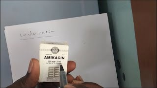 amikacinamikacin injectioniv amikacin [upl. by Esereht]