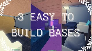 3 EASY to Build Bases in SCP 3008 Roblox  SCP 3008 Roblox Base Ideas [upl. by Grekin264]