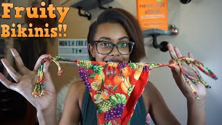 Fruity Bikinis I SHEIN TRYON HAUL amp REVIEW [upl. by Roose374]