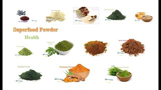 Superfood Powders [upl. by Jo-Ann]