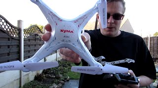 Syma X5C Quadcopter  Guide Intro Review amp Flight Demo [upl. by Nallek96]