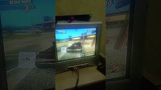 Flatout2 ps2 crt tv PlayStation 2 trinitron [upl. by Aniretak]