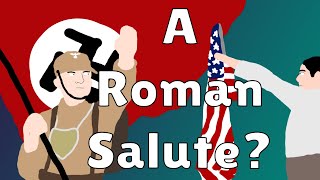 The Weird History of the Nazi Salute  Roman Salute WW2 Italian Fascism Hitler [upl. by Esinnej532]