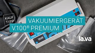 Vakuumierer kaufen  Kauftipp 2023 LAVA V100 Premium [upl. by Elyssa]