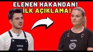 MASTERCHEF HAKAN İLK AÇIKLAMA [upl. by Zora393]