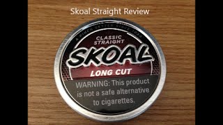 Skoal Long Cut Straight Review [upl. by Eux]