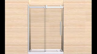 OVE  BEL Soft Close Shower Alcove Installation [upl. by Juxon]