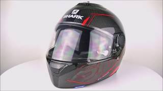 Shark Spartan Carbon Silicium Red Anthracite Helmet  Championhelmetscom [upl. by Georgette489]