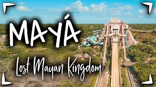 Riviera Maya PARQUE ACUATICO MAYA 🔴 LOST MAYAN KINGDOM ► Mahahual Parque Acuatico ✅ Costa Maya [upl. by Gianina]