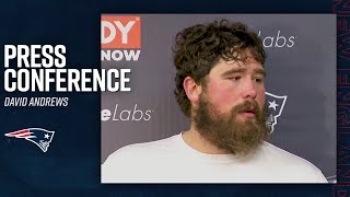 David Andrews Postgame Press Conference  Patriots vs Bills Week 18 [upl. by Lars]