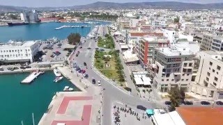 Volos beach aerial footage [upl. by Atteynod]