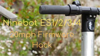 Ninebot ESSNSC Custom Firmware CFW STLink Flash Tutorial [upl. by Lapides]