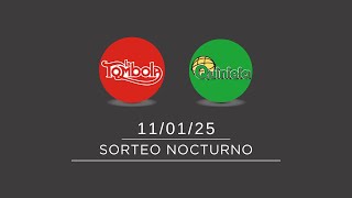 Sorteo Nocturno de Quiniela y Tómbola 11012025 [upl. by Elamef]