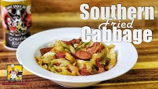 Southern Fried Cabbage with Bacon and Sausage [upl. by Hughmanick]