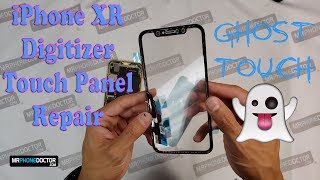 iPhone XR Touch PanelDigitizer Repair NonResponsive Digitizer Replacement  Ghost Touch [upl. by Aleiram]