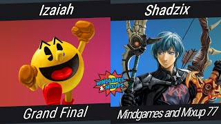 Mindgames amp Mixups 77 Grand Finals  Izaiah vs Shadzix [upl. by Weld]