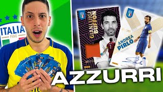 ⚽️🇮🇹AZZURRI ADRENALYN XL 2024  Autografo o Memorabilia UNBOXING 50 PACK [upl. by Kenwood840]