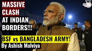 MASSIVE CLASH ON INDIA BANGLADESH BORDER INDIAN ARMY ON HIGH ALERT BSF VS BANGLADESH ARMY [upl. by Acirderf]