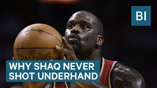 Why Shaq Never Tried The Underhand Free Throw [upl. by Ethbin]