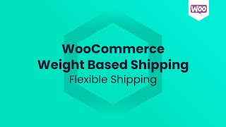 WooCommerce Weight Based Shipping [upl. by Tupler]