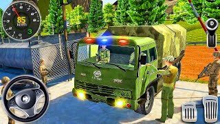 US Offroad Army Truck Driver Simulator  Military Transporter Driving  Android GamePlay 2 [upl. by Fisuoy]