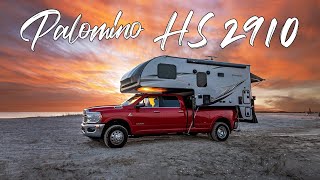 2021 Palomino HS2910 Truck Camper Review amp Walkthrough [upl. by Ayanal542]