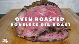 Oven Roasted Boneless Rib Roast [upl. by Dewhurst144]