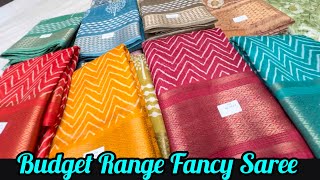 Fancy amp Elegant Saree Collection  Super Affordable Prices wholesale amp Retail Avenue Road saree [upl. by Anair758]