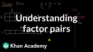 Understanding factor pairs [upl. by Schindler]