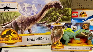 New Jurassic World Dominion Toy Hunt  Dreadnoughtus amp Ichthyovenator [upl. by Nomae]