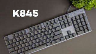 Logitech K845 Mechanical Keyboard Review [upl. by Farlee]