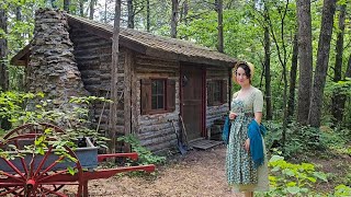 🔥Breakfast Prepared in The Forest 🔥 Life in 1820s America History [upl. by Llecrad707]