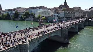 Basel Tattoo Parade 2022 mit Luftaufnahmen [upl. by Shaum]