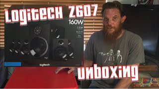 51 Lautsprecher  Logitech Z607  51 Surround Sound Bluetooth USB  Unboxing amp Inbetriebnahme [upl. by Annahsat]