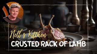 Gordon Ramsay Hells Kitchen Herb Crusted Lamb Recipe [upl. by Neeron]