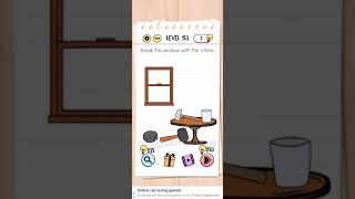 Brain Test Level 153 Break the Window With the store Walkthrough [upl. by Lisha]