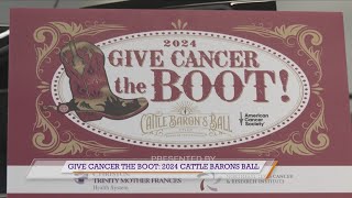 Give Cancer the Boot 2024 Cattle Barons Ball [upl. by Burney297]