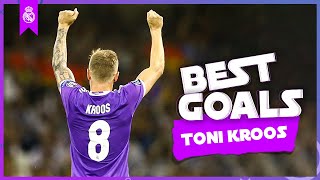 TONI KROOS BEST GOALS  Real Madrid [upl. by Ahseihs418]