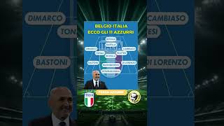 italia azzurri forzaazzurri formazione nazionaleitaliana brunopizzulthevoice [upl. by Lertnom]